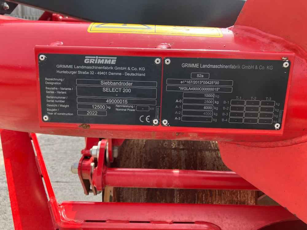 Grimme Grimme Select 200 2 Row Trailed Potato Harvester - Комбайн: фото 2 Grimme Grimme Select 200 2 Row Trailed Potato Harvester - Комбайн: фото 2