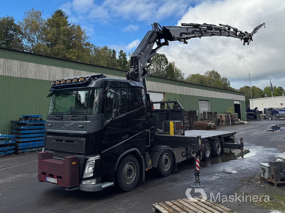 Bodbil Volvo FH 82F med Fassi F820 kran & jib - Грузовик бортовой/ Платформа, Автоманипулятор: фото 1 Bodbil Volvo FH 82F med Fassi F820 kran & jib - Грузовик бортовой/ Платформа, Автоманипулятор: фото 1