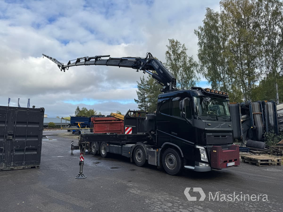Bodbil Volvo FH 82F med Fassi F820 kran & jib - Грузовик бортовой/ Платформа, Автоманипулятор: фото 3 Bodbil Volvo FH 82F med Fassi F820 kran & jib - Грузовик бортовой/ Платформа, Автоманипулятор: фото 3