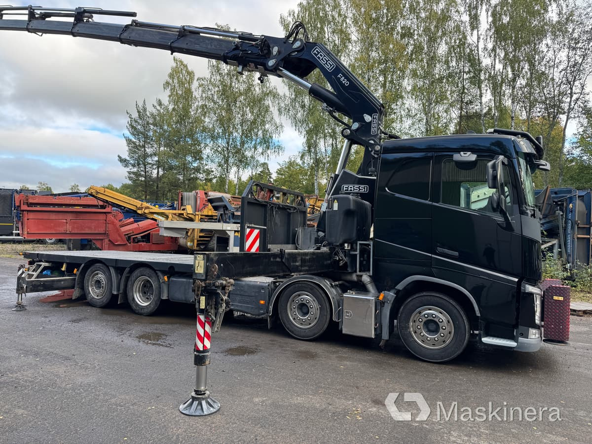 Bodbil Volvo FH 82F med Fassi F820 kran & jib - Грузовик бортовой/ Платформа, Автоманипулятор: фото 4 Bodbil Volvo FH 82F med Fassi F820 kran & jib - Грузовик бортовой/ Платформа, Автоманипулятор: фото 4