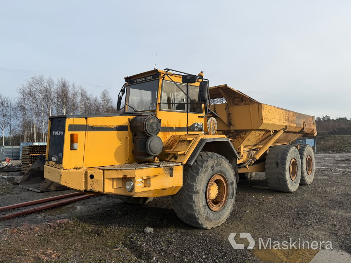 Dumper Volvo A35 - Сочленённый самосвал: фото 1 Dumper Volvo A35 - Сочленённый самосвал: фото 1