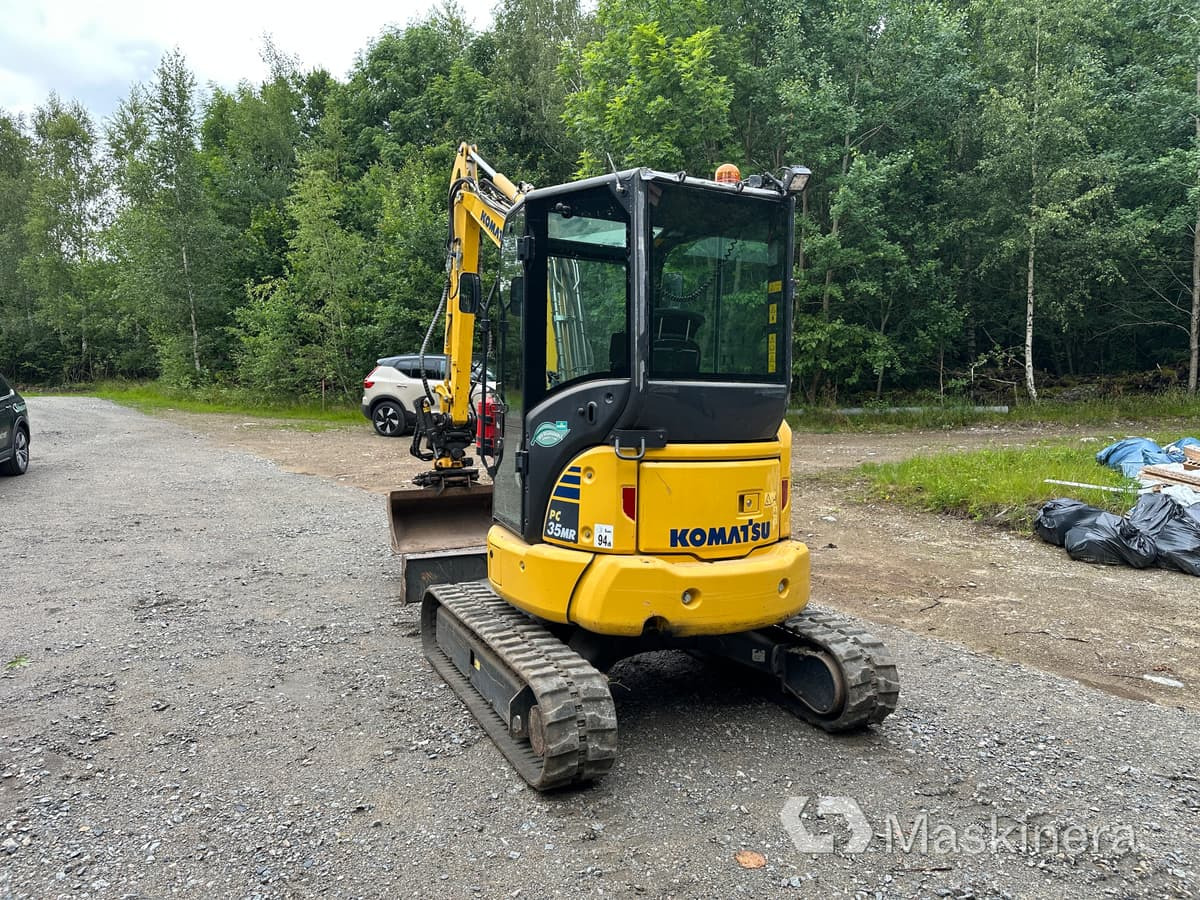 Grävmaskin Komatsu PC35MR-5 - Гусеничный экскаватор: фото 4 Grävmaskin Komatsu PC35MR-5 - Гусеничный экскаватор: фото 4