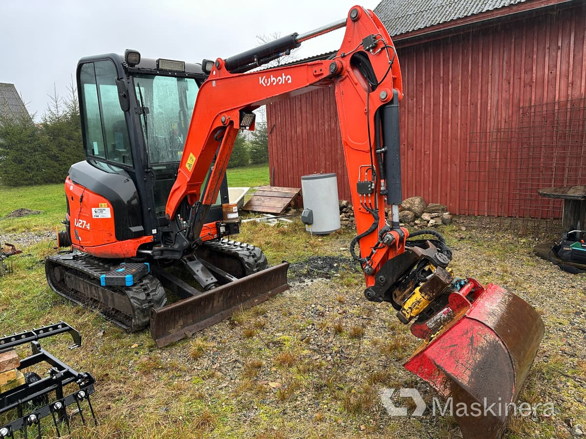 Grävmaskin Kubota U27-4 - Гусеничный экскаватор: фото 3 Grävmaskin Kubota U27-4 - Гусеничный экскаватор: фото 3