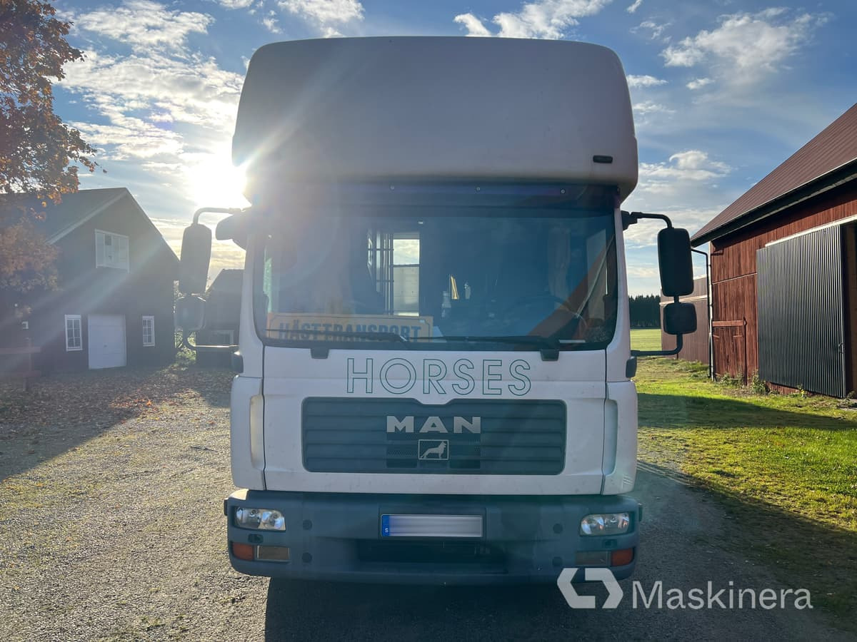 Hästlastbil MAN TGL 10.210 4X2 BL - Коневоз: фото 2 Hästlastbil MAN TGL 10.210 4X2 BL - Коневоз: фото 2