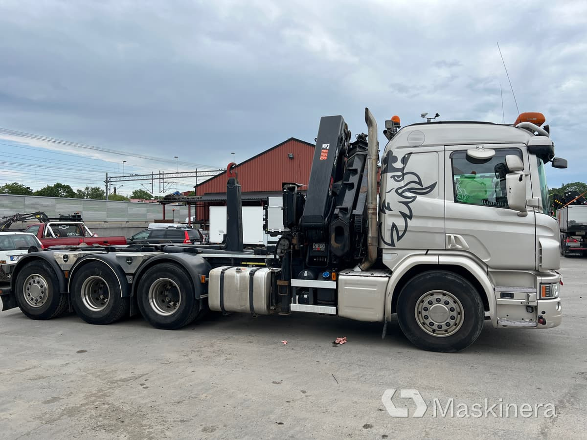 Kranväxlare Scania P410 8x4 - Крюковой мультилифт, Автоманипулятор: фото 4 Kranväxlare Scania P410 8x4 - Крюковой мультилифт, Автоманипулятор: фото 4