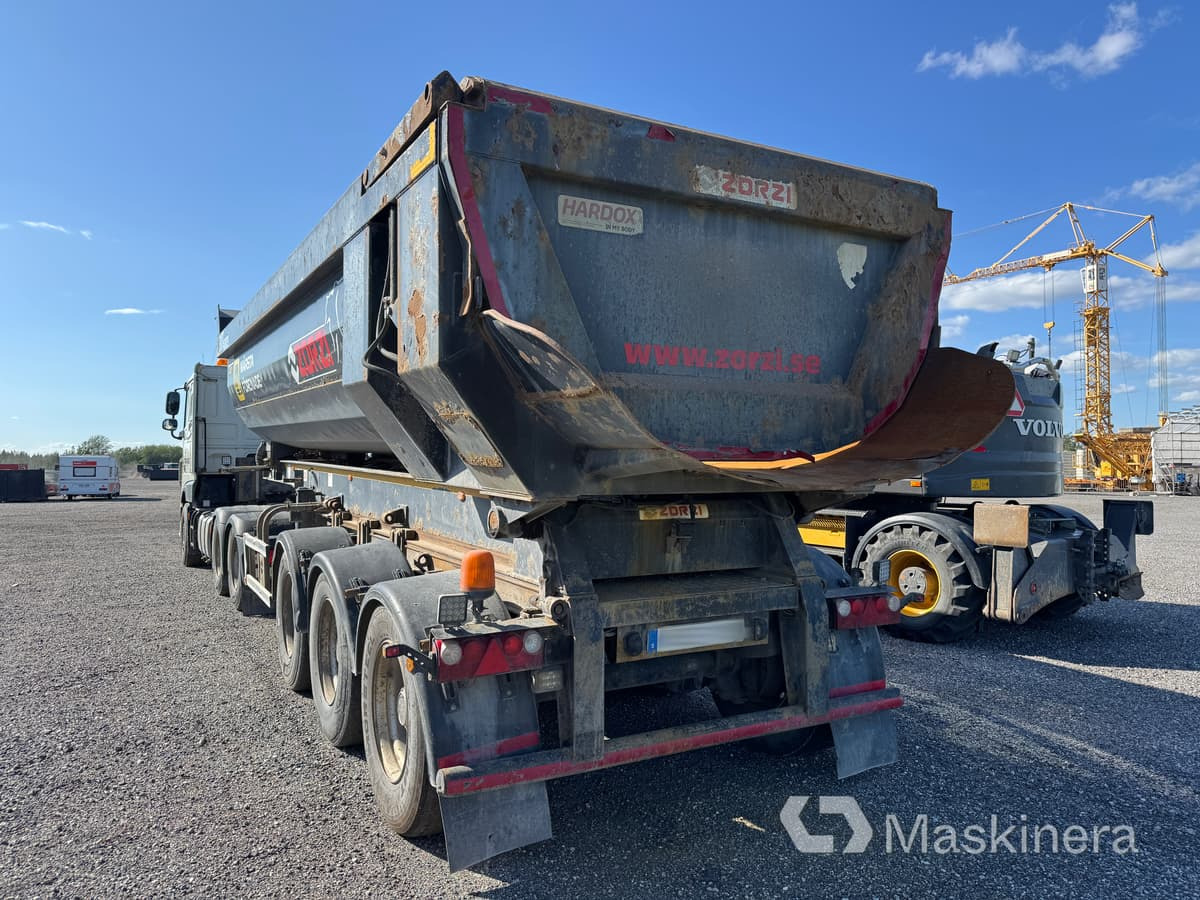 Schakttrailer Zorzi 36 S 075 PRS - Самосвальный полуприцеп: фото 4 Schakttrailer Zorzi 36 S 075 PRS - Самосвальный полуприцеп: фото 4