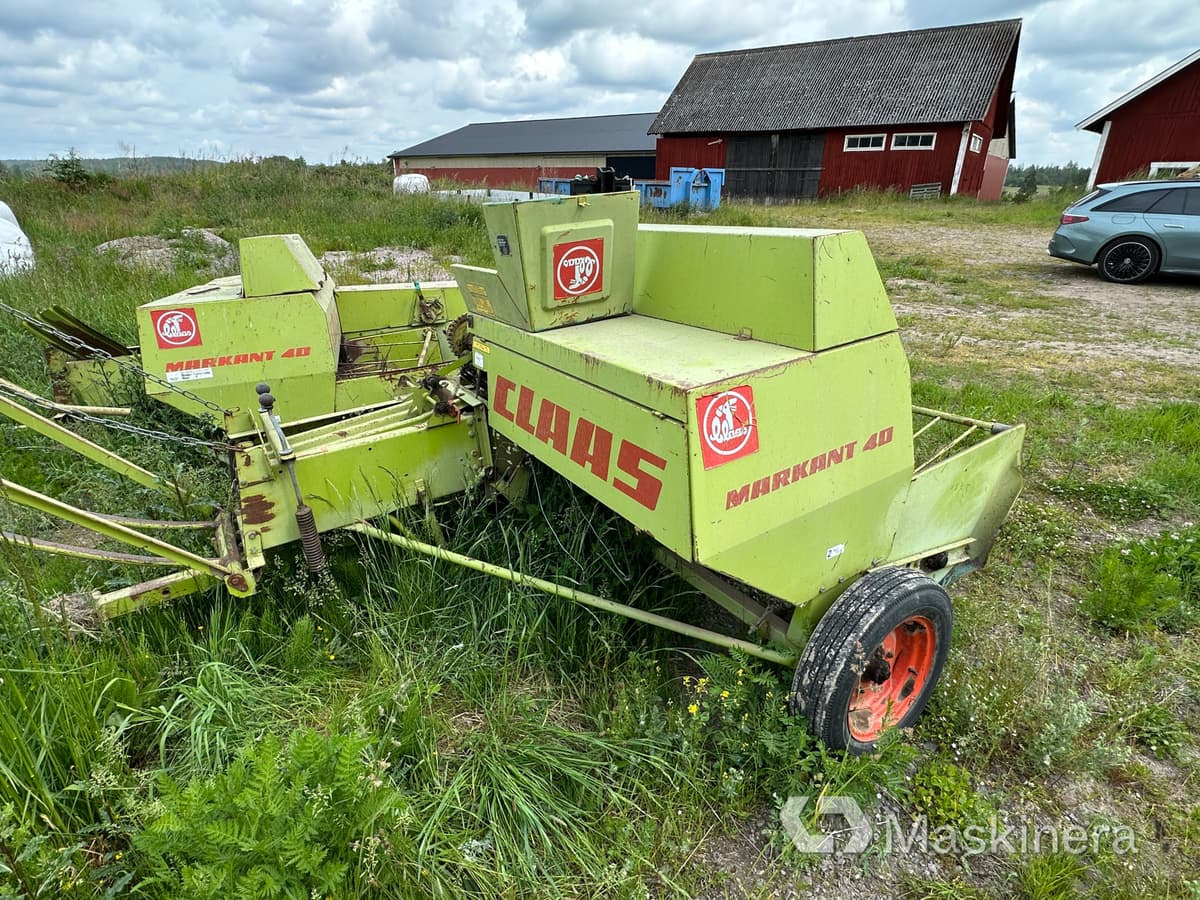 Småbalspress Claas Markant 40 - Пресс-подборщик тюковый: фото 4 Småbalspress Claas Markant 40 - Пресс-подборщик тюковый: фото 4