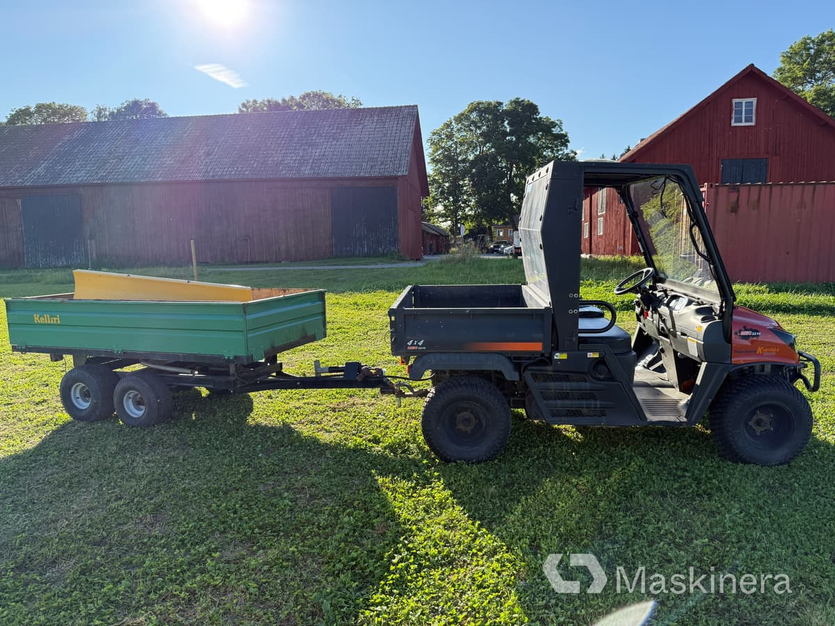 UTV Kioti MEC2210 med tippvagn & plog - Квадроцикл: фото 4 UTV Kioti MEC2210 med tippvagn & plog - Квадроцикл: фото 4