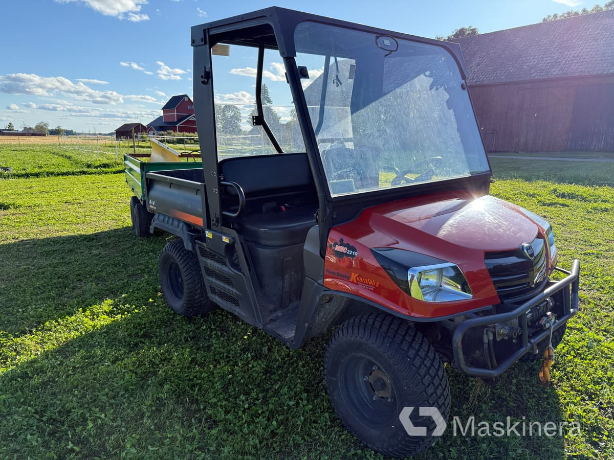 UTV Kioti MEC2210 med tippvagn & plog - Квадроцикл: фото 3 UTV Kioti MEC2210 med tippvagn & plog - Квадроцикл: фото 3