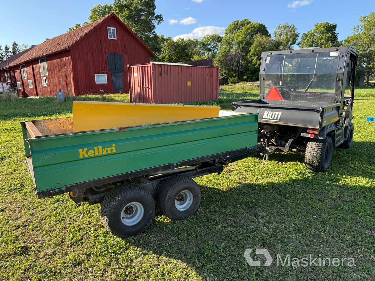 UTV Kioti MEC2210 med tippvagn & plog - Квадроцикл: фото 5 UTV Kioti MEC2210 med tippvagn & plog - Квадроцикл: фото 5