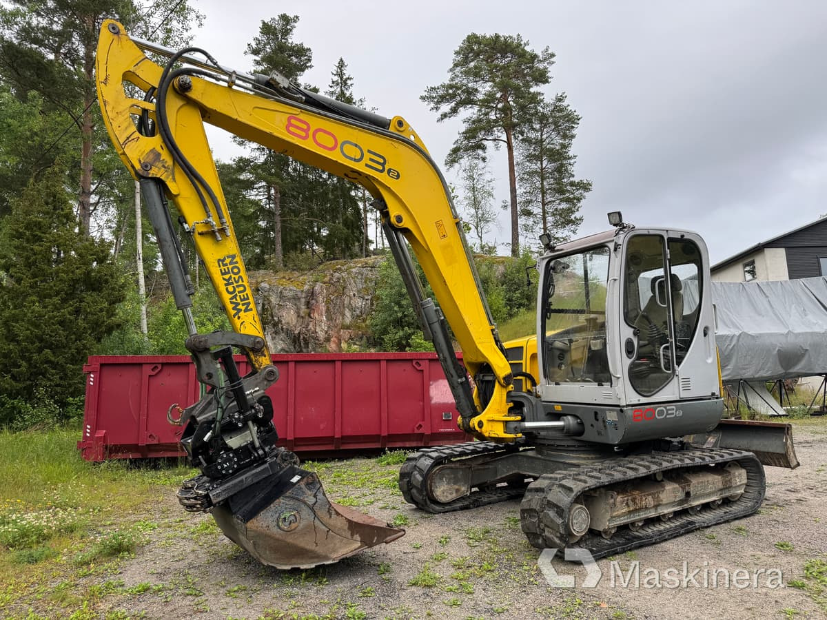 Wacker Neuson 8003-2 Grävmaskin Wacker Neuson 8003 RD - Гусеничный экскаватор: фото 1 Wacker Neuson 8003-2 Grävmaskin Wacker Neuson 8003 RD - Гусеничный экскаватор: фото 1