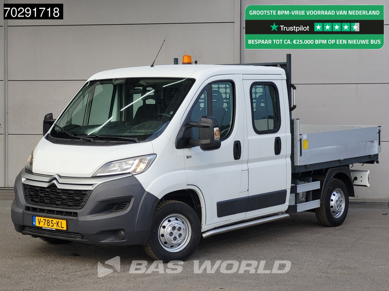 Citroën Jumper 130PK Open Laadbak Dubbel Cabine Trekhaak Euro6 Pritsche Pickup Open Box 2m3 Trekhaak - Малотоннажный бортовой грузовик: фото 1 Citroën Jumper 130PK Open Laadbak Dubbel Cabine Trekhaak Euro6 Pritsche Pickup Open Box 2m3 Trekhaak - Малотоннажный бортовой грузовик: фото 1