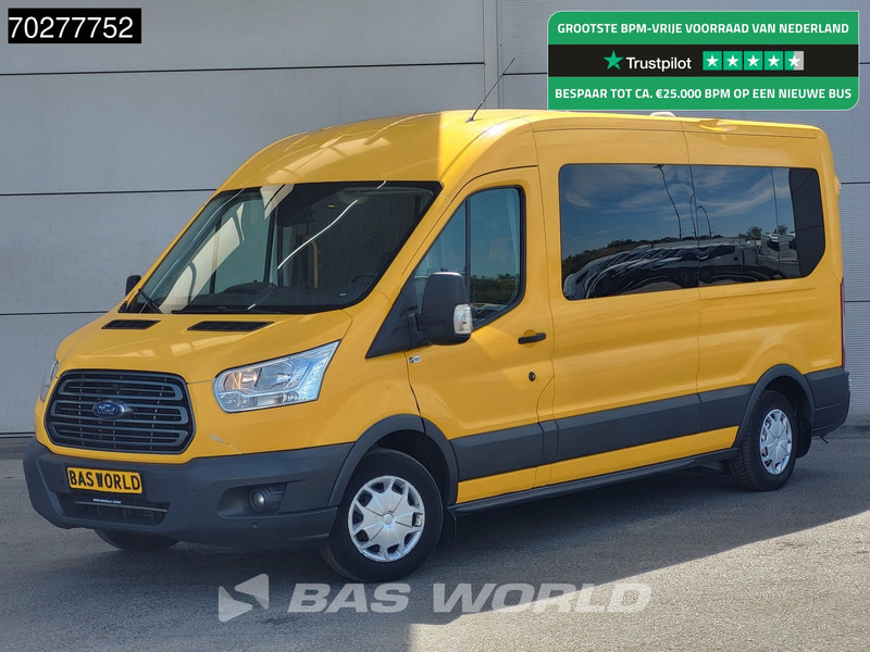 Ford Transit 130pk Personenvervoer Luchtvering Taxi L3H2 Ramp Airco Cruise Parkeersensoren Euro6 Kombi Tourer 9-zitter 9-Sitze 11m3 Airco Cru - Микроавтобус, Пассажирский фургон: фото 1 Ford Transit 130pk Personenvervoer Luchtvering Taxi L3H2 Ramp Airco Cruise Parkeersensoren Euro6 Kombi Tourer 9-zitter 9-Sitze 11m3 Airco Cru - Микроавтобус, Пассажирский фургон: фото 1