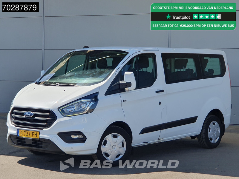Ford Transit Custom 105pk Personenvervoer Incl.BPM/Ex. BTW 9-Persoons Airco Cruise LED Parkeersensoren Taxi Passenger Transport Kombi Tourer Euro6 L - Микроавтобус, Пассажирский фургон: фото 1 Ford Transit Custom 105pk Personenvervoer Incl.BPM/Ex. BTW 9-Persoons Airco Cruise LED Parkeersensoren Taxi Passenger Transport Kombi Tourer Euro6 L - Микроавтобус, Пассажирский фургон: фото 1
