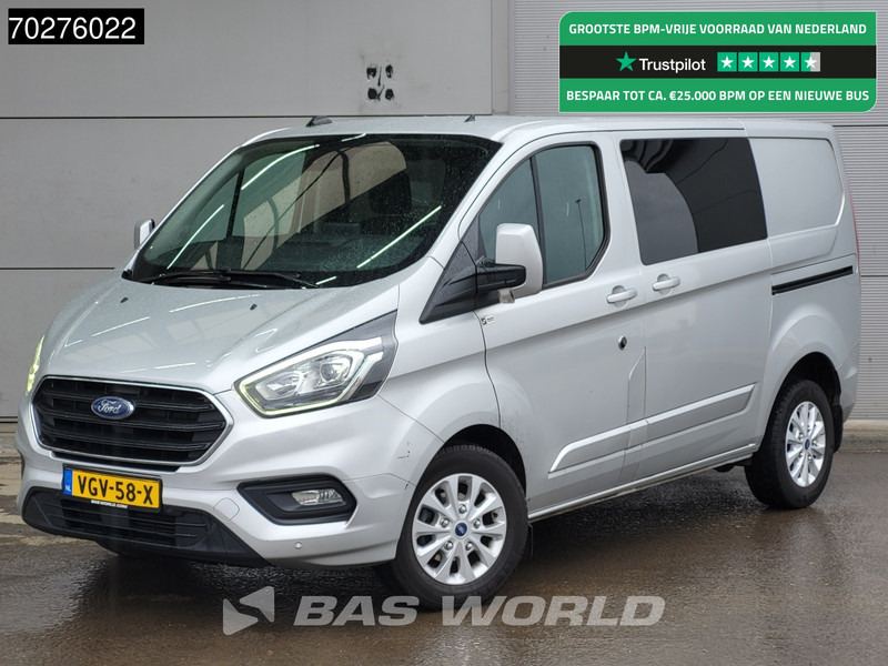 Ford Transit Custom 130PK Dubbel Cabine Automaat L1H1 LED Navi Trekhaak Camera Parkeersensoren Airco Cruise Doka Mixto L1 3Ton Airco Dubbel cabine T - Легковой фургон: фото 1 Ford Transit Custom 130PK Dubbel Cabine Automaat L1H1 LED Navi Trekhaak Camera Parkeersensoren Airco Cruise Doka Mixto L1 3Ton Airco Dubbel cabine T - Легковой фургон: фото 1