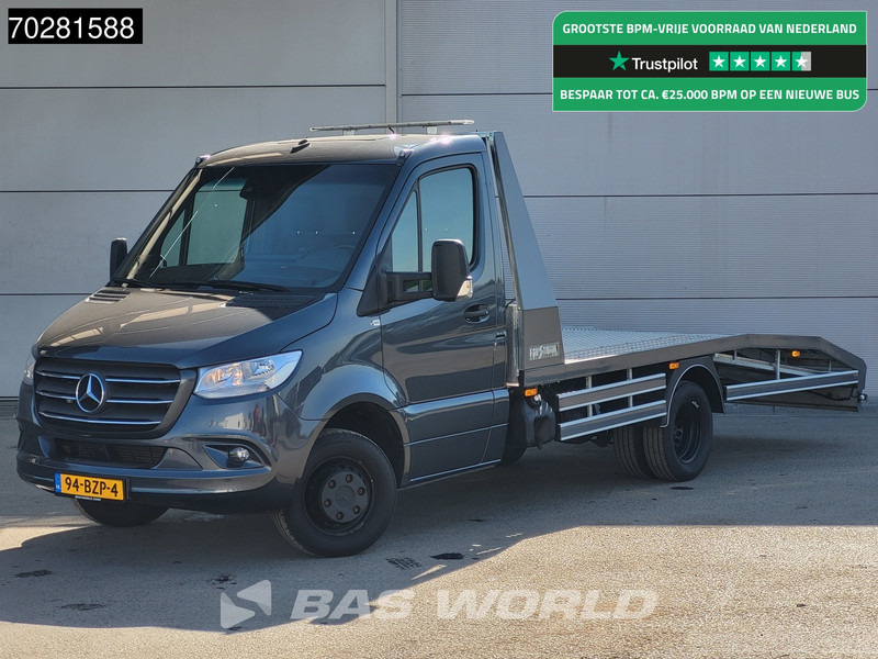 Mercedes-Benz Sprinter 519 3.0L V6 Autotransporter Oprijwagen Lier Trekhaak Navi Airco Cruise MBUX Euro6 Cartransporter Airco Trekhaak Cruise control - Фургон: фото 1 Mercedes-Benz Sprinter 519 3.0L V6 Autotransporter Oprijwagen Lier Trekhaak Navi Airco Cruise MBUX Euro6 Cartransporter Airco Trekhaak Cruise control - Фургон: фото 1
