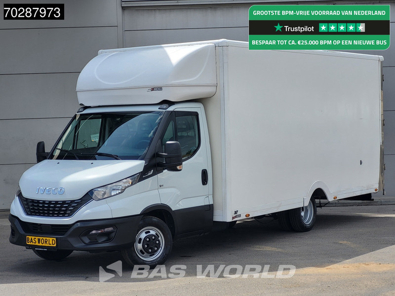 Iveco 35C14 Automaat Luchtvering 530cm lang! Verkoopwagen Bakwagen Airco Cruise Camera Euro6 Meubelbak Plancher Foodtruck Paardenwagen 30m3 - Фургон с закрытым кузовом: фото 1 Iveco 35C14 Automaat Luchtvering 530cm lang! Verkoopwagen Bakwagen Airco Cruise Camera Euro6 Meubelbak Plancher Foodtruck Paardenwagen 30m3 - Фургон с закрытым кузовом: фото 1