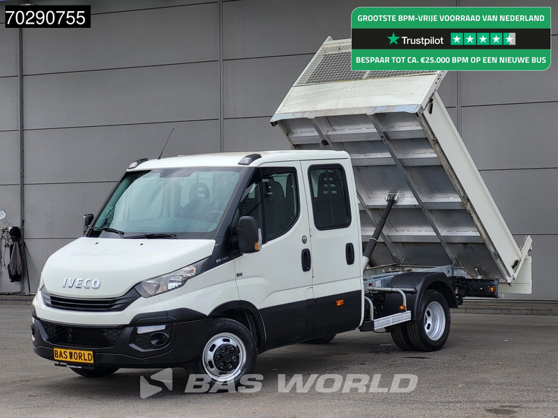 Iveco Daily 35C12 Kipper Dubbel Cabine Dubbellucht 3,5t Trekhaak Airco Cruise Camera Euro6 Tipper Benne Kieper 2m3 Airco Trekhaak Cruise con - Малотоннажный самосвал: фото 1 Iveco Daily 35C12 Kipper Dubbel Cabine Dubbellucht 3,5t Trekhaak Airco Cruise Camera Euro6 Tipper Benne Kieper 2m3 Airco Trekhaak Cruise con - Малотоннажный самосвал: фото 1