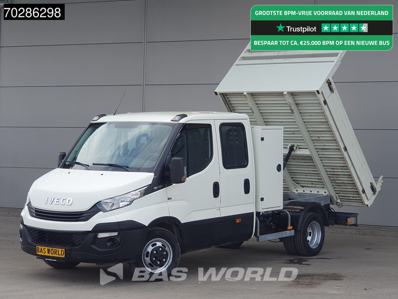 Iveco Daily 35C12 Open Laadbak met Kist Dubbel Cabine Dubbellucht 3,5t Trekhaak Airco Cruise Euro6 Pritsche Pickup Open Box 2m3 Airco Trekha - Малотоннажный бортовой грузовик: фото 1 Iveco Daily 35C12 Open Laadbak met Kist Dubbel Cabine Dubbellucht 3,5t Trekhaak Airco Cruise Euro6 Pritsche Pickup Open Box 2m3 Airco Trekha - Малотоннажный бортовой грузовик: фото 1