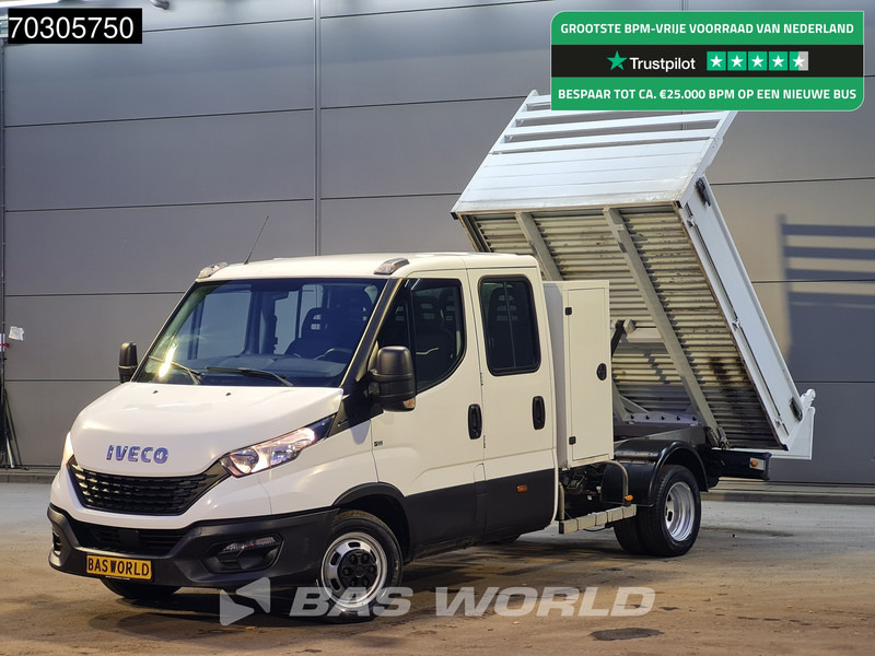 Iveco Daily 35C14 Dubbel Cabine Kipper met Kist Dubbellucht 3,5t Trekhaak Airco Cruise Euro6 Tipper Benne Kieper Airco Trekhaak Cruise contr - Малотоннажный самосвал: фото 1 Iveco Daily 35C14 Dubbel Cabine Kipper met Kist Dubbellucht 3,5t Trekhaak Airco Cruise Euro6 Tipper Benne Kieper Airco Trekhaak Cruise contr - Малотоннажный самосвал: фото 1