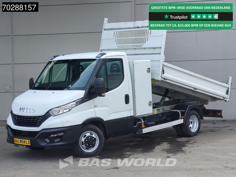 Iveco Daily 35C14 Kipper met Kist Dubbellucht 3,5t Trekhaak Airco Cruise Euro6 Tipper Benne Kieper 2m3 Airco Trekhaak Cruise control - Малотоннажный самосвал: фото 1 Iveco Daily 35C14 Kipper met Kist Dubbellucht 3,5t Trekhaak Airco Cruise Euro6 Tipper Benne Kieper 2m3 Airco Trekhaak Cruise control - Малотоннажный самосвал: фото 1