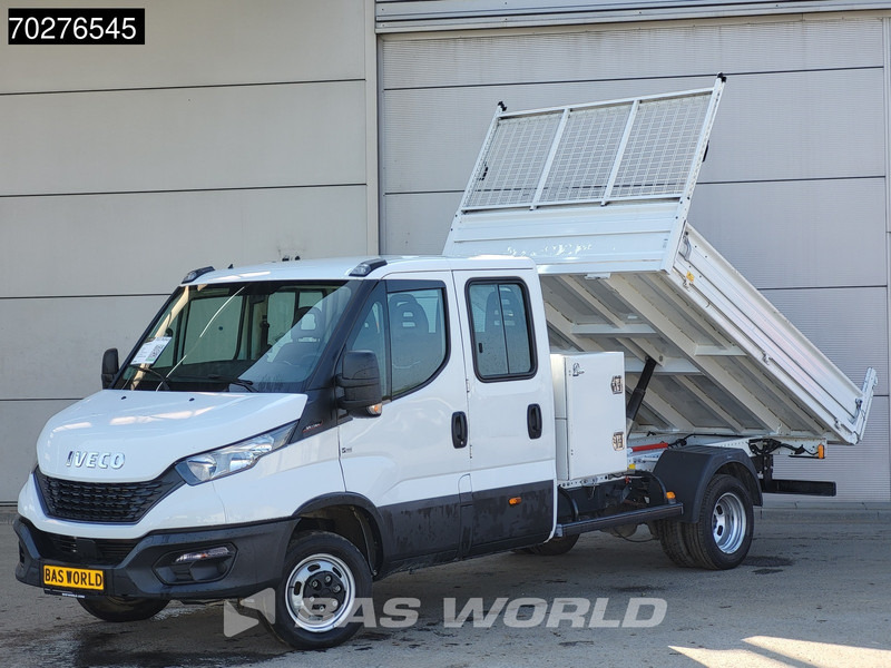 Iveco Daily 35C16 3.0L Dubbel Cabine Kipper met Kist 3,5t trekhaak Tipper Benne Kieper Airco Dubbel cabine Trekhaak Cruise control - Малотоннажный самосвал: фото 1 Iveco Daily 35C16 3.0L Dubbel Cabine Kipper met Kist 3,5t trekhaak Tipper Benne Kieper Airco Dubbel cabine Trekhaak Cruise control - Малотоннажный самосвал: фото 1