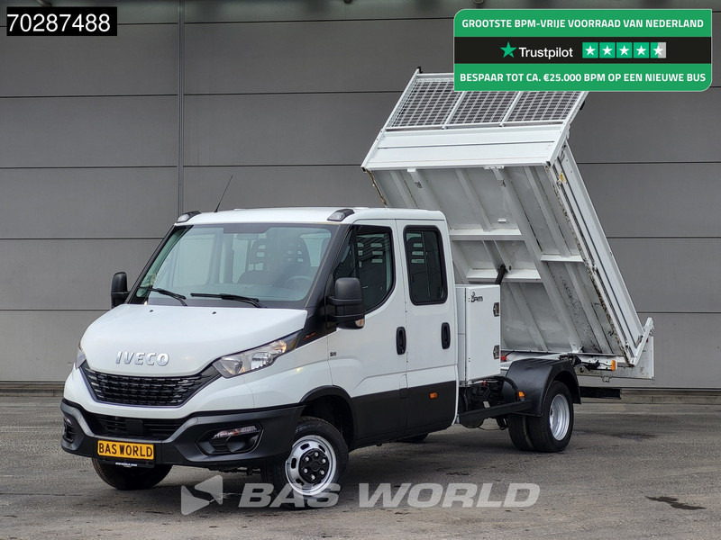 Iveco Daily 35C16 3.0L Kipper met Kist Dubbel Cabine 3,5t Trekhaak Airco Cruise Euro6 Kieper Tipper Benne 2m3 Airco Trekhaak Cruise control - Малотоннажный самосвал: фото 1 Iveco Daily 35C16 3.0L Kipper met Kist Dubbel Cabine 3,5t Trekhaak Airco Cruise Euro6 Kieper Tipper Benne 2m3 Airco Trekhaak Cruise control - Малотоннажный самосвал: фото 1