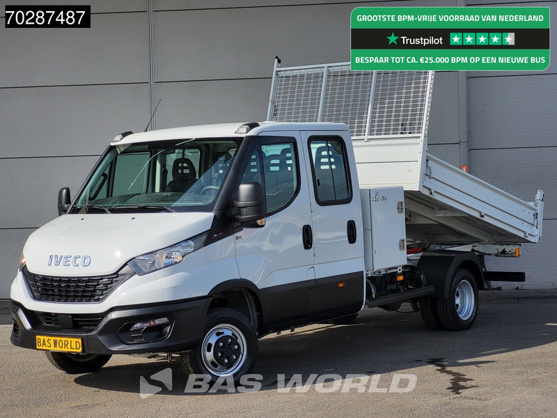 Iveco Daily 35C16 3.0L Kipper met Kist Dubbel Cabine 3,5t Trekhaak Navi Airco Cruise Camera Euro6 Kieper Tipper Benne 2m3 Airco Cruise contr - Малотоннажный самосвал: фото 1 Iveco Daily 35C16 3.0L Kipper met Kist Dubbel Cabine 3,5t Trekhaak Navi Airco Cruise Camera Euro6 Kieper Tipper Benne 2m3 Airco Cruise contr - Малотоннажный самосвал: фото 1