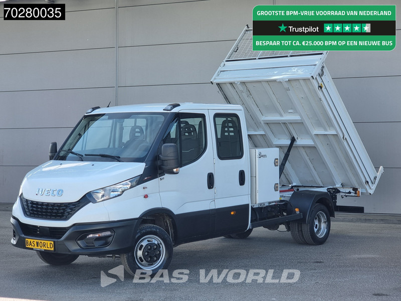 Iveco Daily 35C16 3.0L Kipper met Kist Dubbel Cabine Dubbellucht 3,5t Trekhaak Airco Cruise Euro6 Kieper Tipper Benne Airco Trekhaak Cruise - Малотоннажный самосвал: фото 1 Iveco Daily 35C16 3.0L Kipper met Kist Dubbel Cabine Dubbellucht 3,5t Trekhaak Airco Cruise Euro6 Kieper Tipper Benne Airco Trekhaak Cruise - Малотоннажный самосвал: фото 1
