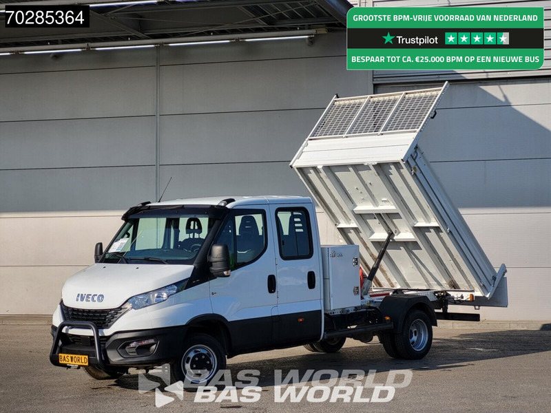 Iveco Daily 35C16 3.0L Special Edition Open Laadbak met Kist Dubbel Cabine Dubbellucht 3,5t Trekhaak Airco Cruise Euro6 Pritsche Pickup Open - Малотоннажный бортовой грузовик: фото 1 Iveco Daily 35C16 3.0L Special Edition Open Laadbak met Kist Dubbel Cabine Dubbellucht 3,5t Trekhaak Airco Cruise Euro6 Pritsche Pickup Open - Малотоннажный бортовой грузовик: фото 1