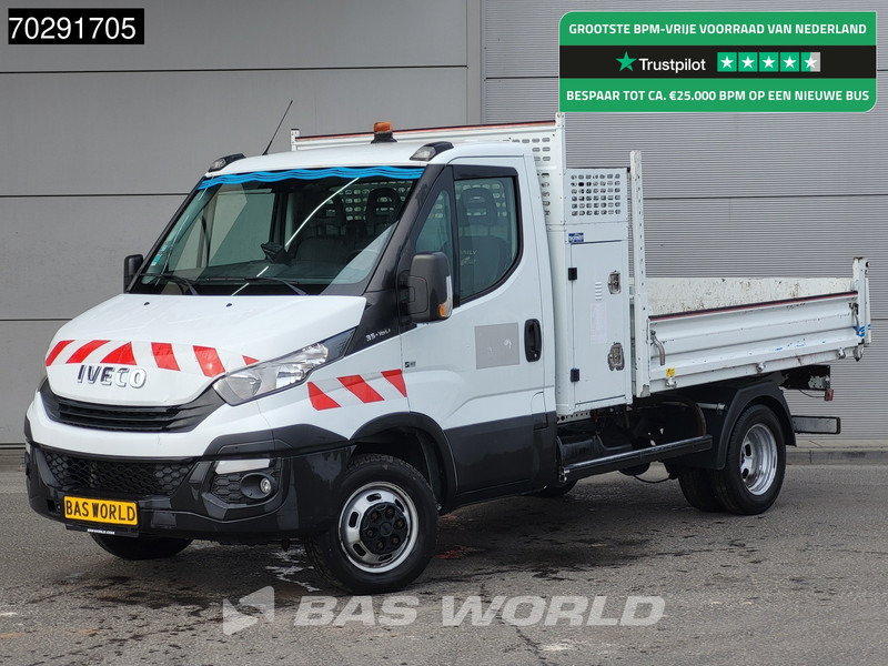 Iveco Daily 35C16 Open Laadbak met Kraan Dubbellucht 3,5t Trekhaak Airco Cruise Camera Euro6 Pritsche Pickup Open Box Crane Kran Kranwagen 2 - Малотоннажный бортовой грузовик: фото 1 Iveco Daily 35C16 Open Laadbak met Kraan Dubbellucht 3,5t Trekhaak Airco Cruise Camera Euro6 Pritsche Pickup Open Box Crane Kran Kranwagen 2 - Малотоннажный бортовой грузовик: фото 1
