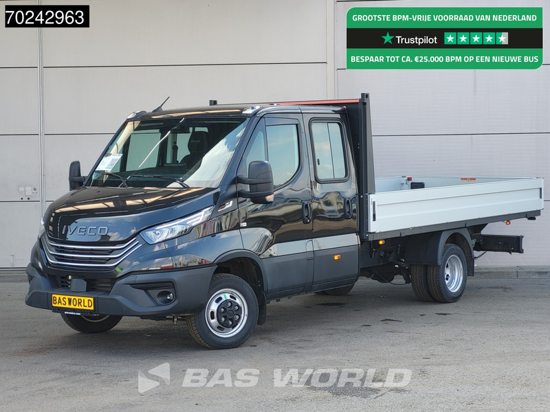 Iveco Daily 35C18 3.0L Automaat 180PK 2025-Model Open laadbak Dubbel Cabine Navi ACC LED 3,5T Trekvermogen Euro6 Pritsche Pickup Airco Dubbe - Малотоннажный бортовой грузовик: фото 1 Iveco Daily 35C18 3.0L Automaat 180PK 2025-Model Open laadbak Dubbel Cabine Navi ACC LED 3,5T Trekvermogen Euro6 Pritsche Pickup Airco Dubbe - Малотоннажный бортовой грузовик: фото 1