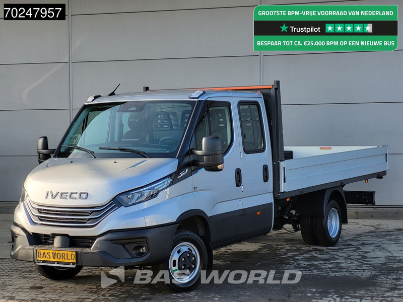 Iveco Daily 35C18 3.0L Automaat 180PK Dubbel Cabine Open Laadbak 2025-Model Dubbellucht 3,5t Trekvermogen ACC LED Navi Euro6 Pritsche Pickup - Малотоннажный бортовой грузовик: фото 1 Iveco Daily 35C18 3.0L Automaat 180PK Dubbel Cabine Open Laadbak 2025-Model Dubbellucht 3,5t Trekvermogen ACC LED Navi Euro6 Pritsche Pickup - Малотоннажный бортовой грузовик: фото 1