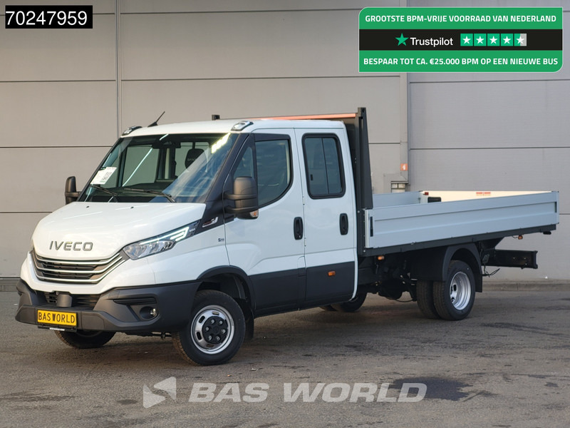 Iveco Daily 35C18 3.0L Automaat 180PK Dubbel Cabine Open Laadbak 2025-Model Dubbellucht 3,5t Trekvermogen ACC LED Navi Euro6 Pritsche Pickup - Малотоннажный бортовой грузовик: фото 1 Iveco Daily 35C18 3.0L Automaat 180PK Dubbel Cabine Open Laadbak 2025-Model Dubbellucht 3,5t Trekvermogen ACC LED Navi Euro6 Pritsche Pickup - Малотоннажный бортовой грузовик: фото 1