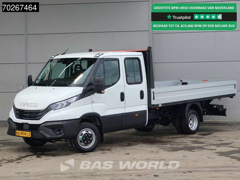 Iveco Daily 35C18 3.0L Open Laadbak 180PK Navi Airco Cruise Camera Parkeersensoren 3,5t Trekgewicht Euro6 Pritsche Pickup Open Box Airco Cru - Малотоннажный бортовой грузовик: фото 1 Iveco Daily 35C18 3.0L Open Laadbak 180PK Navi Airco Cruise Camera Parkeersensoren 3,5t Trekgewicht Euro6 Pritsche Pickup Open Box Airco Cru - Малотоннажный бортовой грузовик: фото 1