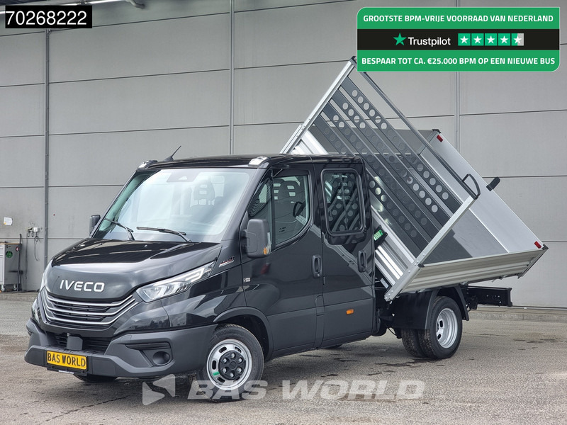 Iveco Daily 35C21 3 zijdige Kipper Dubbel Cabine 210PK 3.0L Dubbellucht Airco Cruise LED Camera Tipper 2m3 Airco - Малотоннажный самосвал: фото 1 Iveco Daily 35C21 3 zijdige Kipper Dubbel Cabine 210PK 3.0L Dubbellucht Airco Cruise LED Camera Tipper 2m3 Airco - Малотоннажный самосвал: фото 1