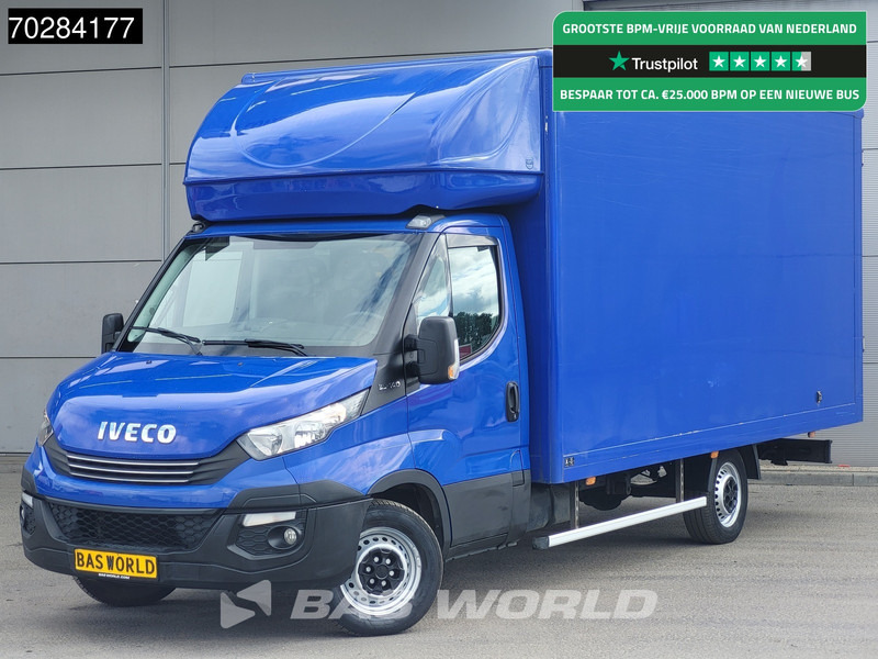 Iveco Daily 35S14 Automaat Bakwagen Achterdeuren 488cm lang! Airco Cruise Camera Euro6 Meubelbak Koffer 24m3 Airco Cruise control - Фургон с закрытым кузовом: фото 1 Iveco Daily 35S14 Automaat Bakwagen Achterdeuren 488cm lang! Airco Cruise Camera Euro6 Meubelbak Koffer 24m3 Airco Cruise control - Фургон с закрытым кузовом: фото 1