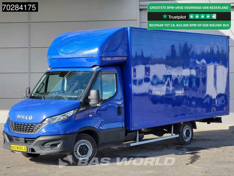 Iveco Daily 35S14 Automaat Bakwagen Achterdeuren 488cm lang! Airco Cruise Euro6 Meubelbak Koffer 23m3 Airco Cruise control - Фургон с закрытым кузовом: фото 1 Iveco Daily 35S14 Automaat Bakwagen Achterdeuren 488cm lang! Airco Cruise Euro6 Meubelbak Koffer 23m3 Airco Cruise control - Фургон с закрытым кузовом: фото 1
