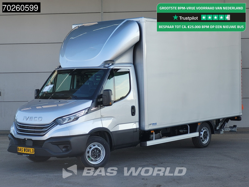 Iveco Daily 35S21 Automaat Lat om lat Dhollandia laadklep Bakwagen ACC LED Meubelbak Koffer 22m3 Airco - Фургон с закрытым кузовом: фото 1 Iveco Daily 35S21 Automaat Lat om lat Dhollandia laadklep Bakwagen ACC LED Meubelbak Koffer 22m3 Airco - Фургон с закрытым кузовом: фото 1