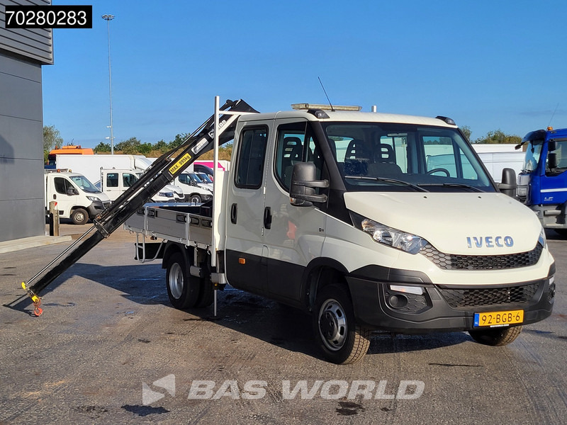 Iveco Daily 50C17 3,0L Automaat 170PK HIAB 017T-2 DC Open laadbak Dubbellucht Airco Euro6 Pickup Crane Kraanwagen Kranwagen Pritsche Airco D - Малотоннажный бортовой грузовик: фото 2 Iveco Daily 50C17 3,0L Automaat 170PK HIAB 017T-2 DC Open laadbak Dubbellucht Airco Euro6 Pickup Crane Kraanwagen Kranwagen Pritsche Airco D - Малотоннажный бортовой грузовик: фото 2