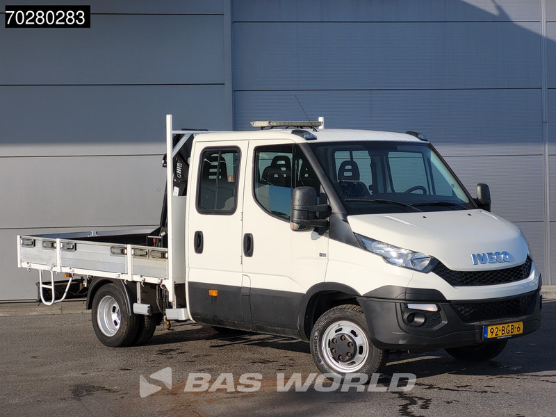Iveco Daily 50C17 3,0L Automaat HIAB 017T-2 DC Open laadbak Kraan Dubbellucht Airco Euro6 Pickup Crane Kraanwagen Pritsche Airco Dubbel cabi - Малотоннажный бортовой грузовик: фото 5 Iveco Daily 50C17 3,0L Automaat HIAB 017T-2 DC Open laadbak Kraan Dubbellucht Airco Euro6 Pickup Crane Kraanwagen Pritsche Airco Dubbel cabi - Малотоннажный бортовой грузовик: фото 5