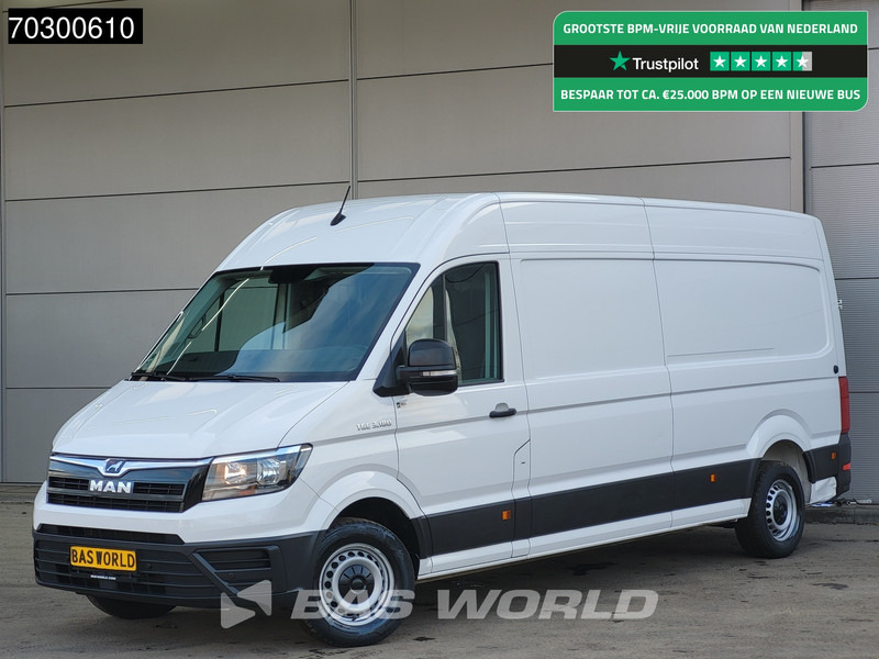 MAN TGE 3.180 Automaat 180PK L4H3 Airco Cruise Parkeersensoren Euro6 L3H2 Airco Cruise control - Цельнометаллический фургон: фото 1 MAN TGE 3.180 Automaat 180PK L4H3 Airco Cruise Parkeersensoren Euro6 L3H2 Airco Cruise control - Цельнометаллический фургон: фото 1