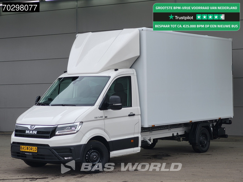 MAN TGE 3.180 Automaat Laadklep Bakwagen 2025 Facelift Navi LED Airco Cruise Euro6 Meubelbak Koffer Airco Cruise control - Фургон с закрытым кузовом: фото 1 MAN TGE 3.180 Automaat Laadklep Bakwagen 2025 Facelift Navi LED Airco Cruise Euro6 Meubelbak Koffer Airco Cruise control - Фургон с закрытым кузовом: фото 1