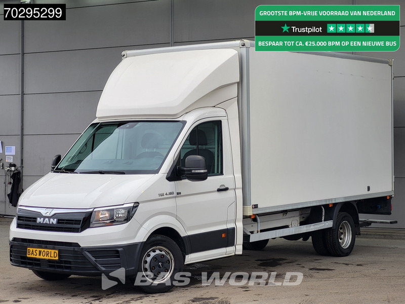 MAN TGE 4.180 Dubbellucht Bakwagen Achterdeuren ACC Navi Airco Euro6 Meubelbak Koffer Airco - Фургон с закрытым кузовом: фото 1 MAN TGE 4.180 Dubbellucht Bakwagen Achterdeuren ACC Navi Airco Euro6 Meubelbak Koffer Airco - Фургон с закрытым кузовом: фото 1
