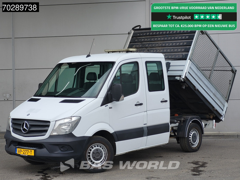 Mercedes-Benz Sprinter 310 CDI Automaat 3 zijdige Kipper Dubbe Cabine Trekhaak Tipper Benne Open laadbak Airco Trekhaak - Малотоннажный самосвал: фото 1 Mercedes-Benz Sprinter 310 CDI Automaat 3 zijdige Kipper Dubbe Cabine Trekhaak Tipper Benne Open laadbak Airco Trekhaak - Малотоннажный самосвал: фото 1