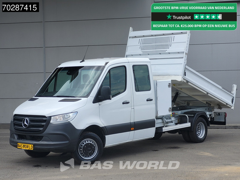 Mercedes-Benz Sprinter 514 CDI Kipper met Kist Dubbel Cabine Dubbellucht 3,5t Trekhaak Airco Cruise MBUX CarPlay Euro6 Tipper Benne Kieper 2m3 Airco Tr - Малотоннажный самосвал: фото 1 Mercedes-Benz Sprinter 514 CDI Kipper met Kist Dubbel Cabine Dubbellucht 3,5t Trekhaak Airco Cruise MBUX CarPlay Euro6 Tipper Benne Kieper 2m3 Airco Tr - Малотоннажный самосвал: фото 1