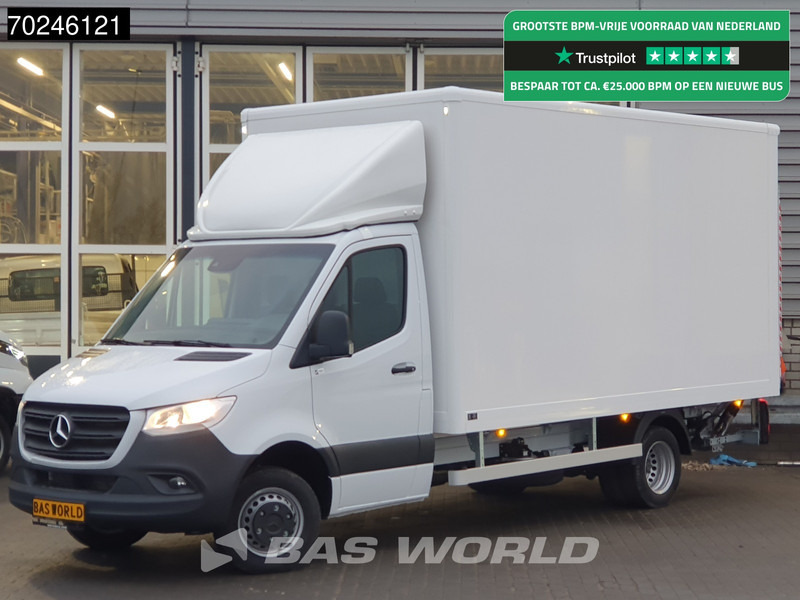 Mercedes-Benz Sprinter 515 CDI Automaat Laadklep Zijdeur Dubbellucht Bakwagen MBUX Airco Cruise MBUX Koffer Meubelbak 21m3 Airco Cruise control - Фургон с закрытым кузовом: фото 1 Mercedes-Benz Sprinter 515 CDI Automaat Laadklep Zijdeur Dubbellucht Bakwagen MBUX Airco Cruise MBUX Koffer Meubelbak 21m3 Airco Cruise control - Фургон с закрытым кузовом: фото 1
