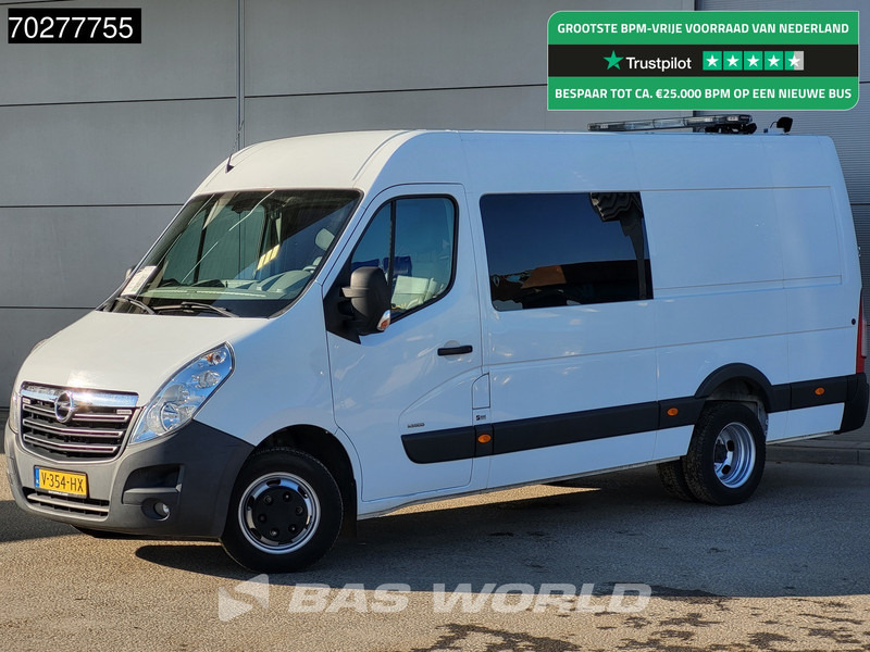 Opel Movano 145PK Dubbel Cabine Euro6 3,5t Trekhaak Navi Airco Cruise Camera Parkeersensoren DC Doka Mixto 11m3 Airco Dubbel cabine Trekhaak - Цельнометаллический фургон: фото 1 Opel Movano 145PK Dubbel Cabine Euro6 3,5t Trekhaak Navi Airco Cruise Camera Parkeersensoren DC Doka Mixto 11m3 Airco Dubbel cabine Trekhaak - Цельнометаллический фургон: фото 1