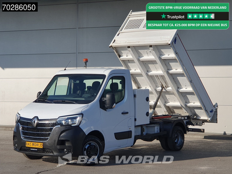 Renault Master 145PK Kipper met Kist Dubbellucht 3,5t Trekhaak Navi Airco Cruise LED Euro6 Tipper Benne Kieper 2m3 Airco Trekhaak Cruise control - Малотоннажный самосвал: фото 1 Renault Master 145PK Kipper met Kist Dubbellucht 3,5t Trekhaak Navi Airco Cruise LED Euro6 Tipper Benne Kieper 2m3 Airco Trekhaak Cruise control - Малотоннажный самосвал: фото 1
