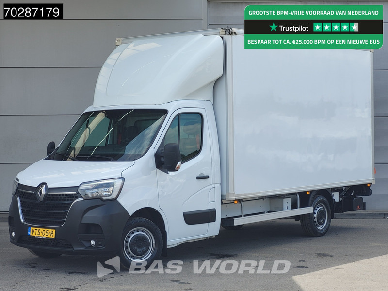 Renault Master 145PK MOTOR/ENGINE PROBLEM! D'Hollandia 1000kg Laadklep Zijdeur Bakwagen LED Airco Cruise Lat om Lat Euro6 Meubelbak Koffer 21m3 Airco - Фургон с закрытым кузовом: фото 1 Renault Master 145PK MOTOR/ENGINE PROBLEM! D'Hollandia 1000kg Laadklep Zijdeur Bakwagen LED Airco Cruise Lat om Lat Euro6 Meubelbak Koffer 21m3 Airco - Фургон с закрытым кузовом: фото 1